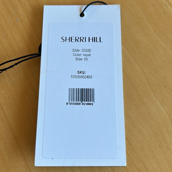 Sherri Hill Size 00 unaltered worn once. No rips, tears or stones missing - Picture 4 of 4